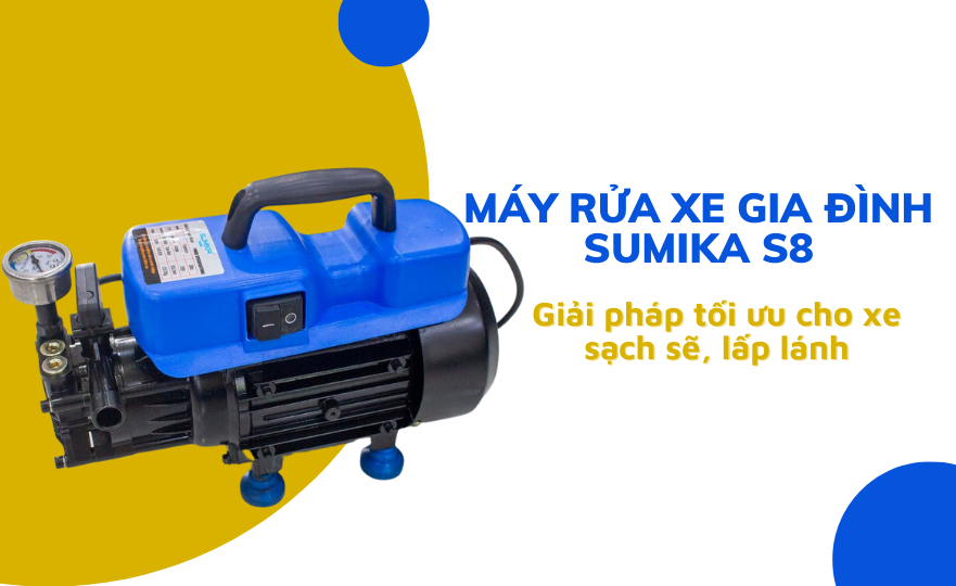 Sumika S8 family car wash machine: The optimal solution for the car is clean and sparkling