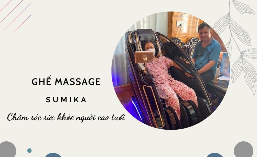 Kinh nghiệm lựa chọn ghế massage chăm sóc sức khỏe người cao tuổi