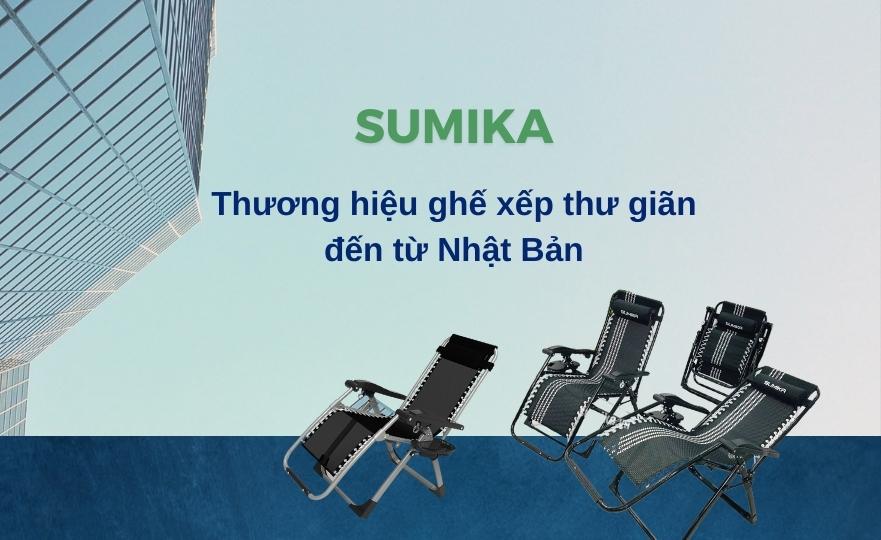 Nơi bán ghế xếp thư giãn SUMIKA cao cấp từ Nhật Bản