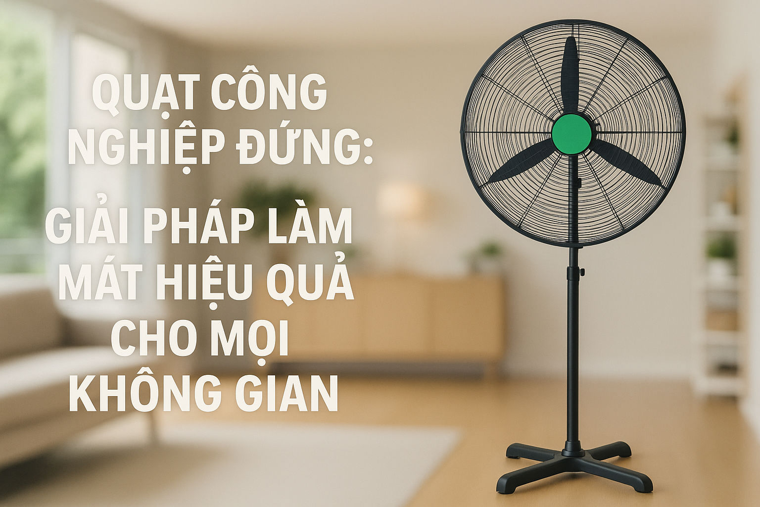 Quạt Công Nghiệp Đứng: Giải Pháp Làm Mát Hiệu Quả Cho Mọi Không Gian