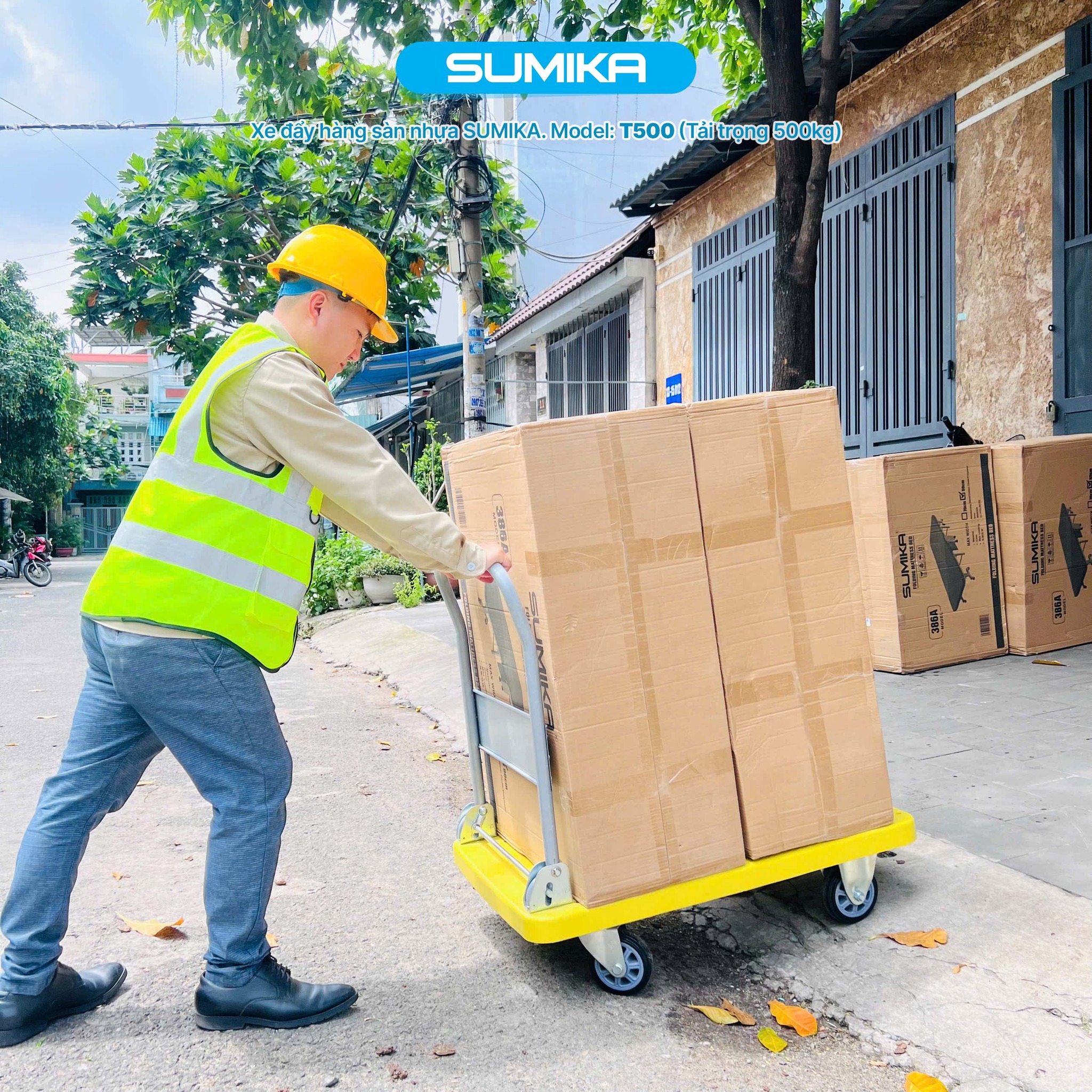 Từ Kho Hàng Đến Văn Phòng – Vì Sao Ai Cũng Cần Xe Đẩy Hàng Đa Năng?