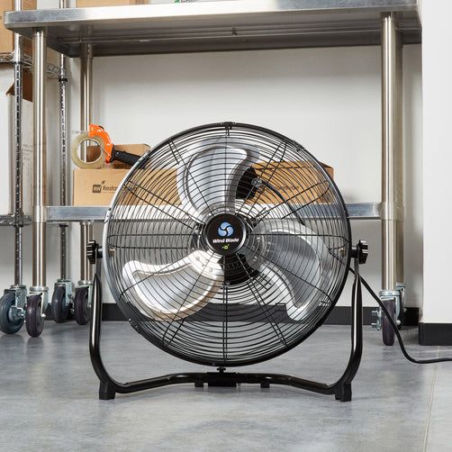 Quạt chân quỳ công nghiệp & Quạt sàn: Giải pháp làm mát tầm thấp hiệu quả