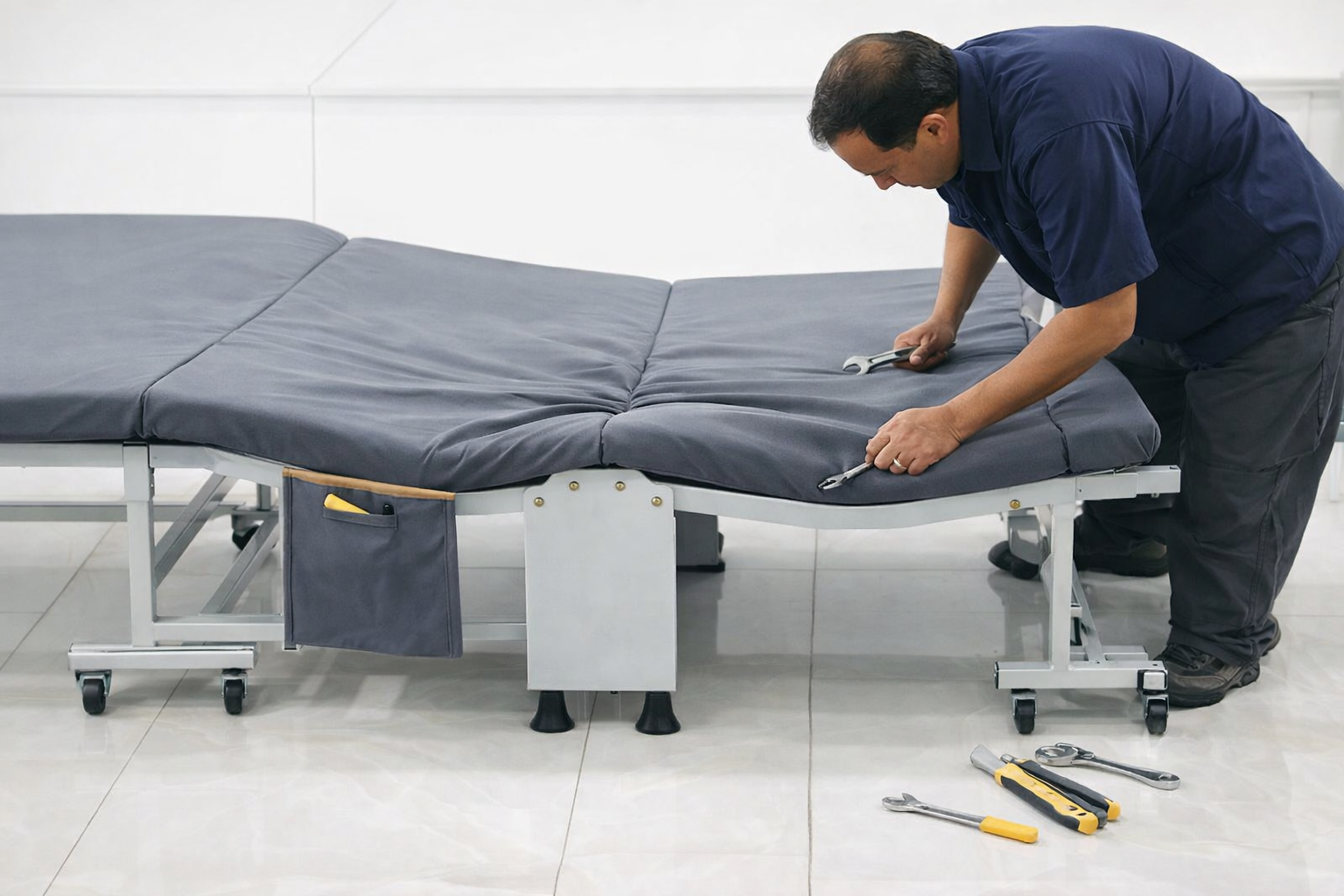 Sửa giường xếp, giường bố, võng vải nhanh chóng, hiệu quả