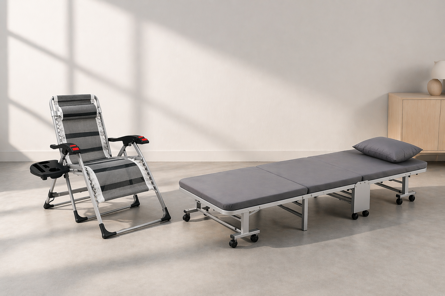 Thoát vị đĩa đệm nên nằm ghế bố xếp hay giường xếp?