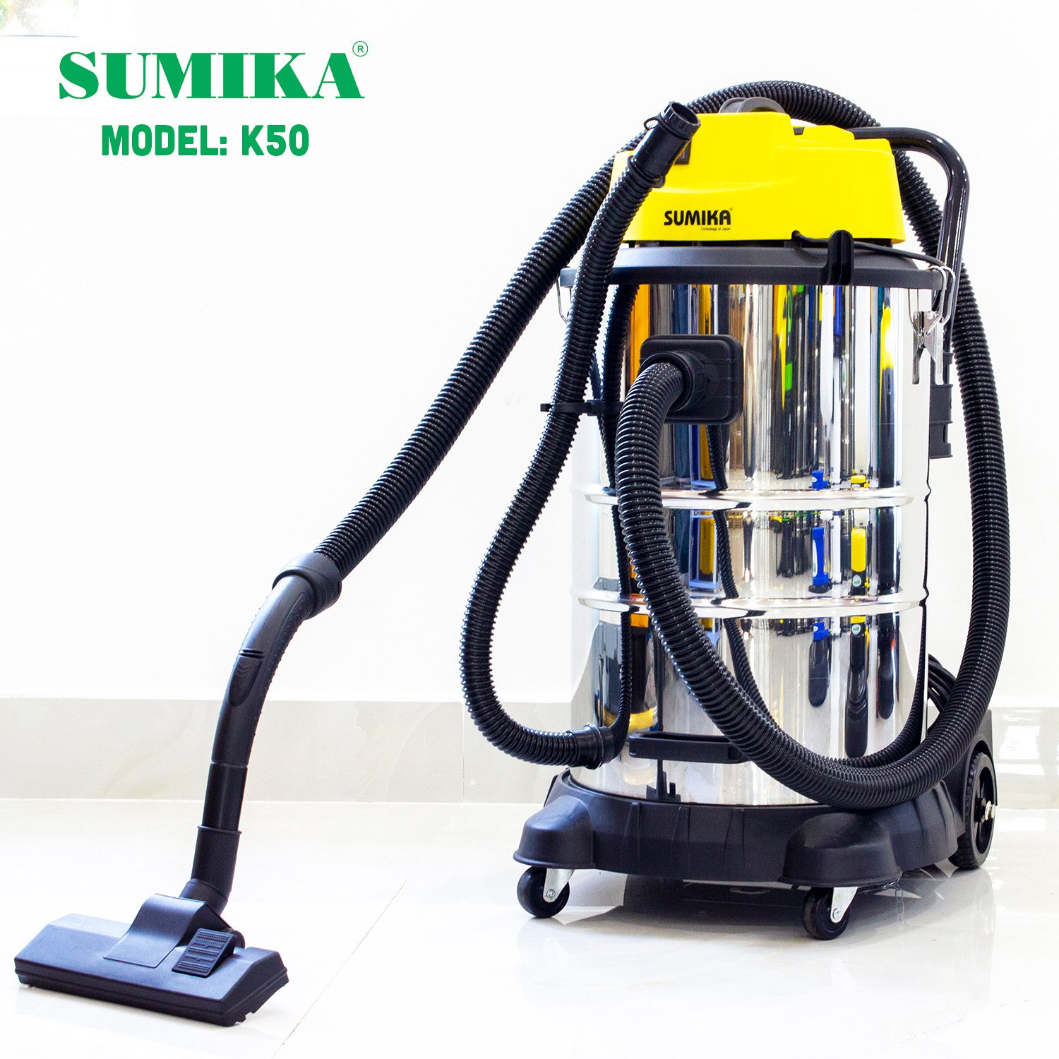 Sumika K50 - 1800W industrial vacuum cleaner