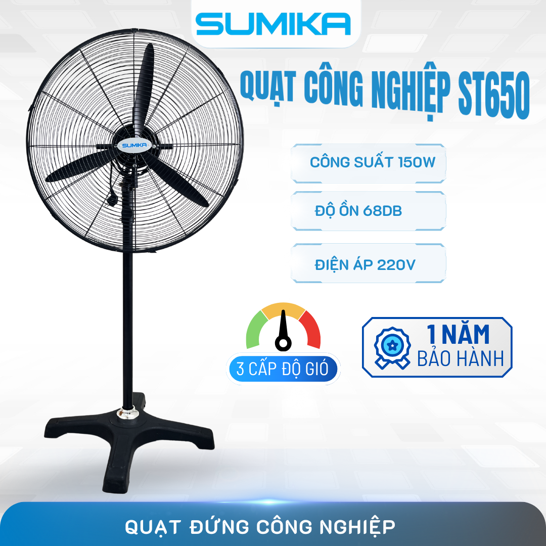 Quạt công nghiệp đứng Sumika ST650