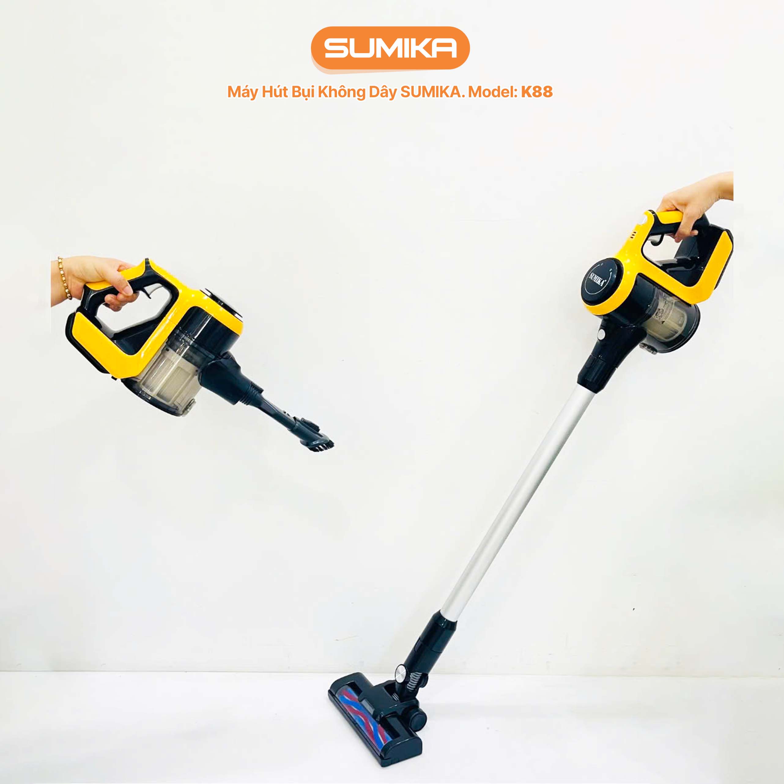 may-hut-bui-khong-day-sumika-k88 Máy hút bụi không dây SUMIKA K88