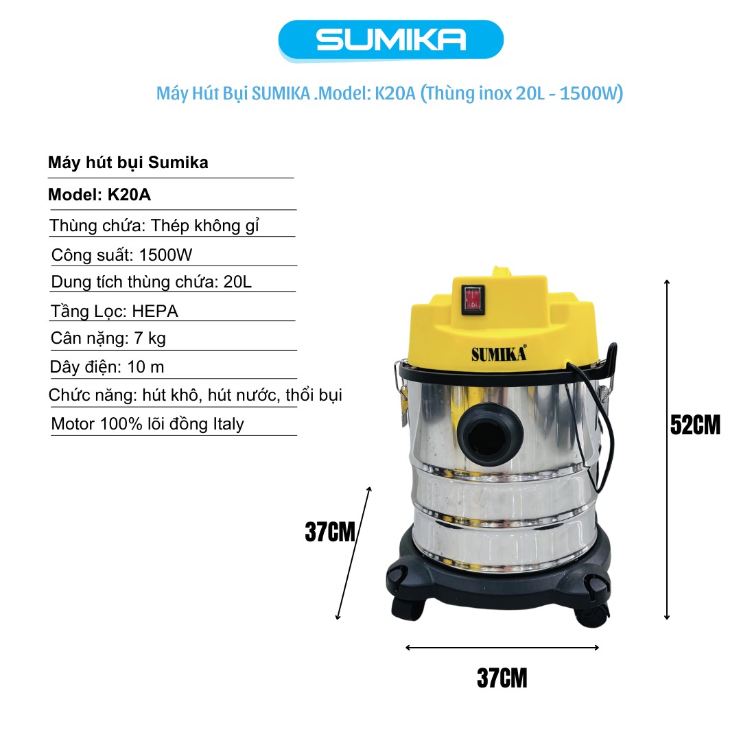 máy hút bụi SUMIKA máy hút bụi SUMIKA