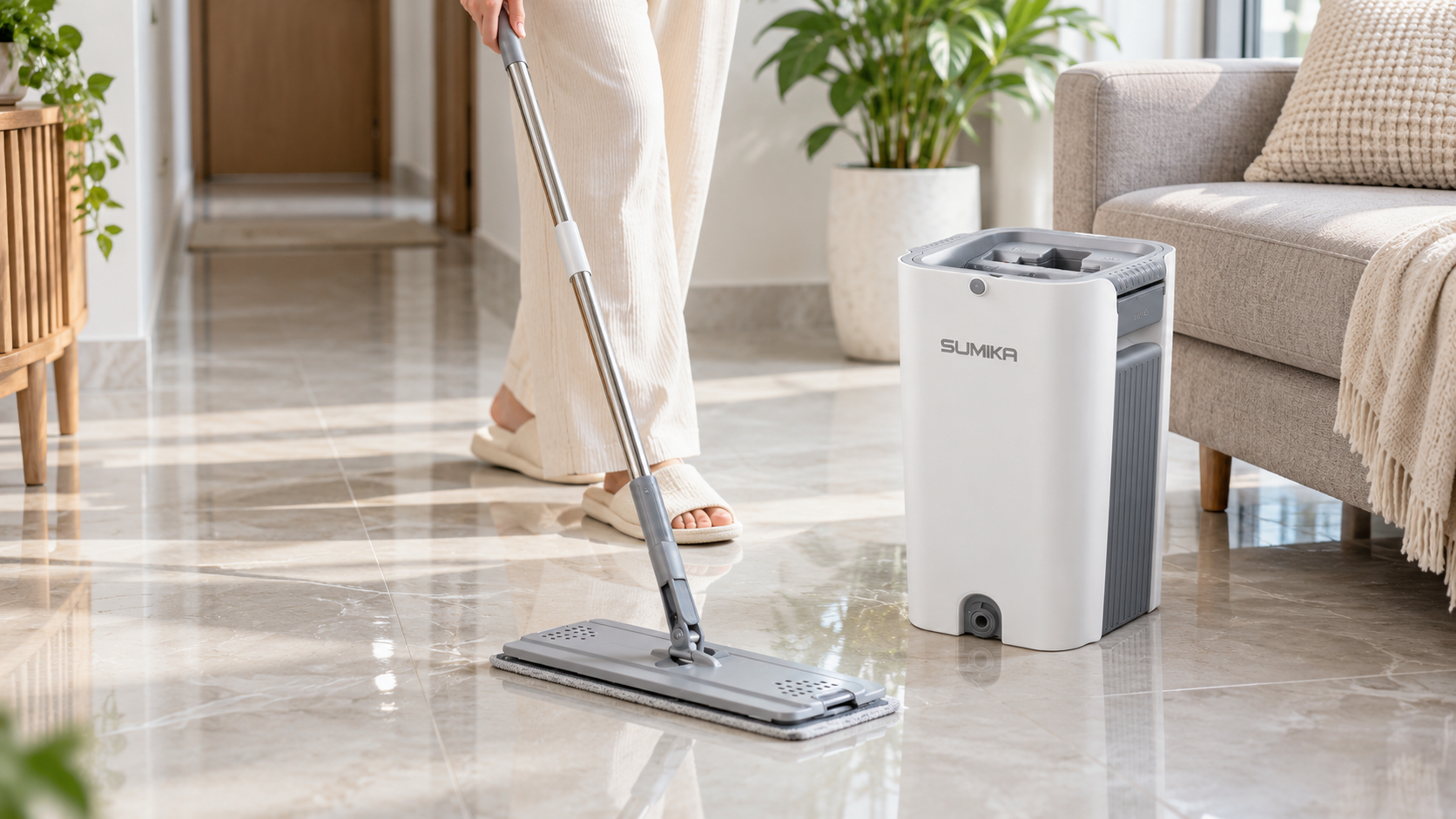 Cây lau nhà tự vắt có thực sự tiện? Cách chọn loại phù hợp cho gia đình
