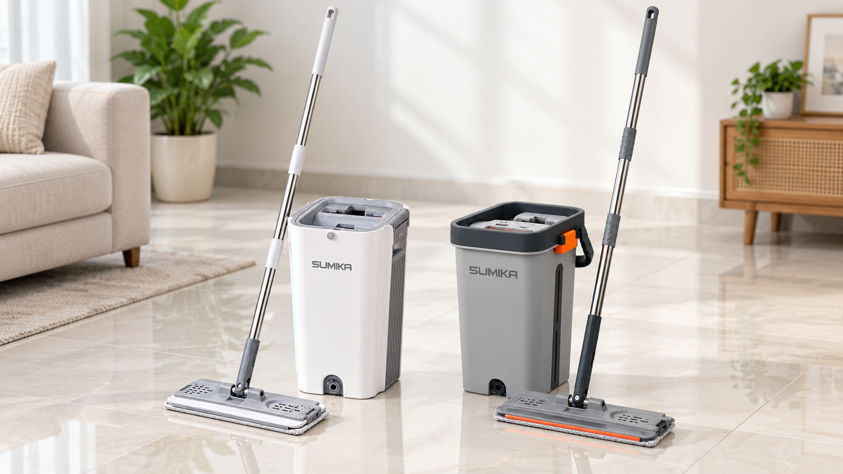 Cây lau nhà tự vắt có thực sự tiện? Cách chọn loại phù hợp cho gia đình