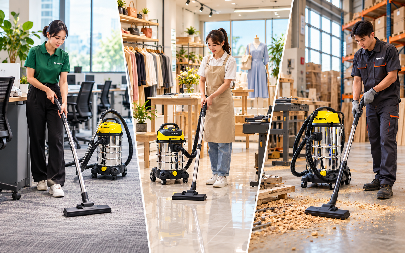  Máy hút bụi công nghiệp 30L hay 50L?